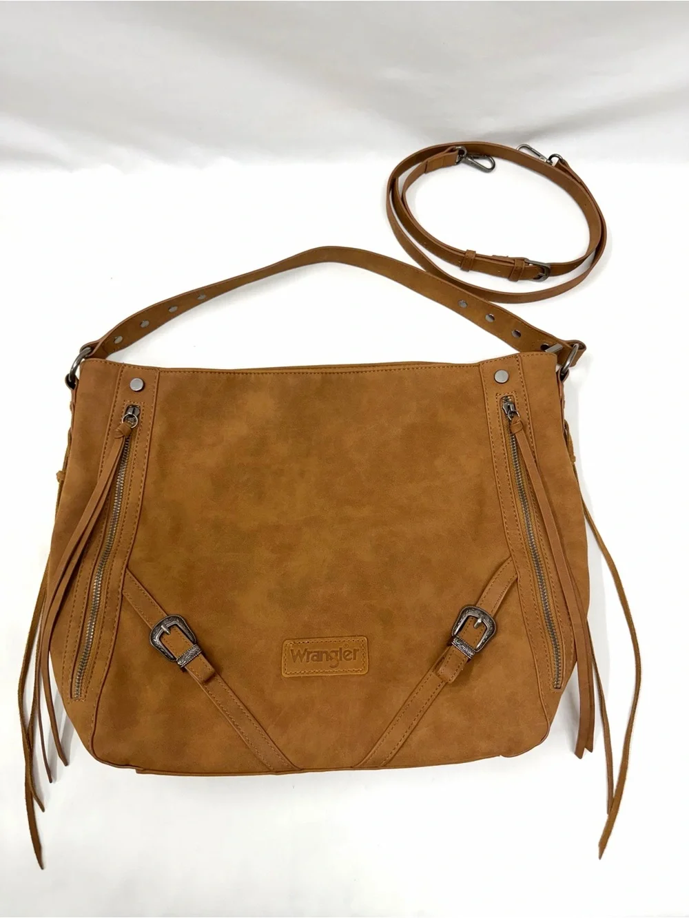 Wrangler Faux Leather Western Shoulder & Crossbody Bag